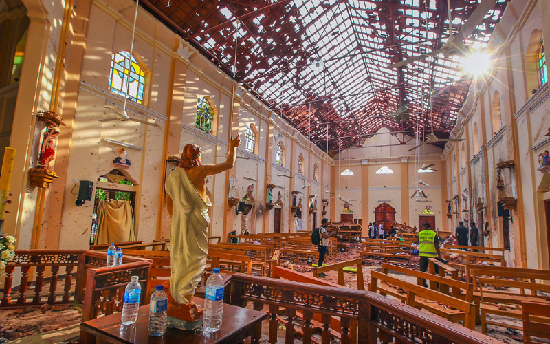 သီရိလင်္ကာဗုံးဖောက်ခွဲမှုဟာ သူတို့ လက်ချက်လို့ ပြောလိုက်တဲ့ ISIS