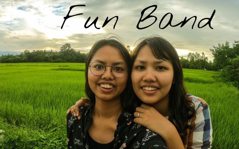 ပျော်တတ်ကြတဲ့ “Fun Band” ညီအစ်မနှစ်ဦးရဲ့ အနုပညာခရီး