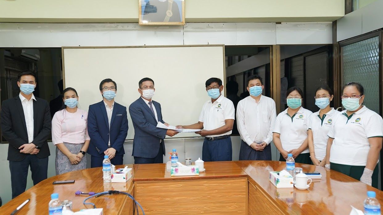 အခွန်အခတွေကို MytelPay နဲ့ အိမ်ကနေပဲ ပေးဆောင်လို့ရအောင် Mytel နဲ့ Yangon City Bank တို့ သဘောတူစာချုပ်လက်မှတ်ရေးထိုး
