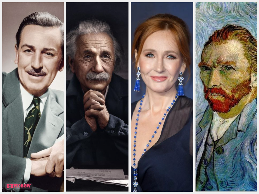 အကြိမ်ကြိမ်ရှုးနိမ့်ခဲ့ပေမယ့် လက်မလျော့ဘဲ ကြိုးစားရင်း အောင်မြင်မှုရခဲ့သော ကျော်ကြားသူများ