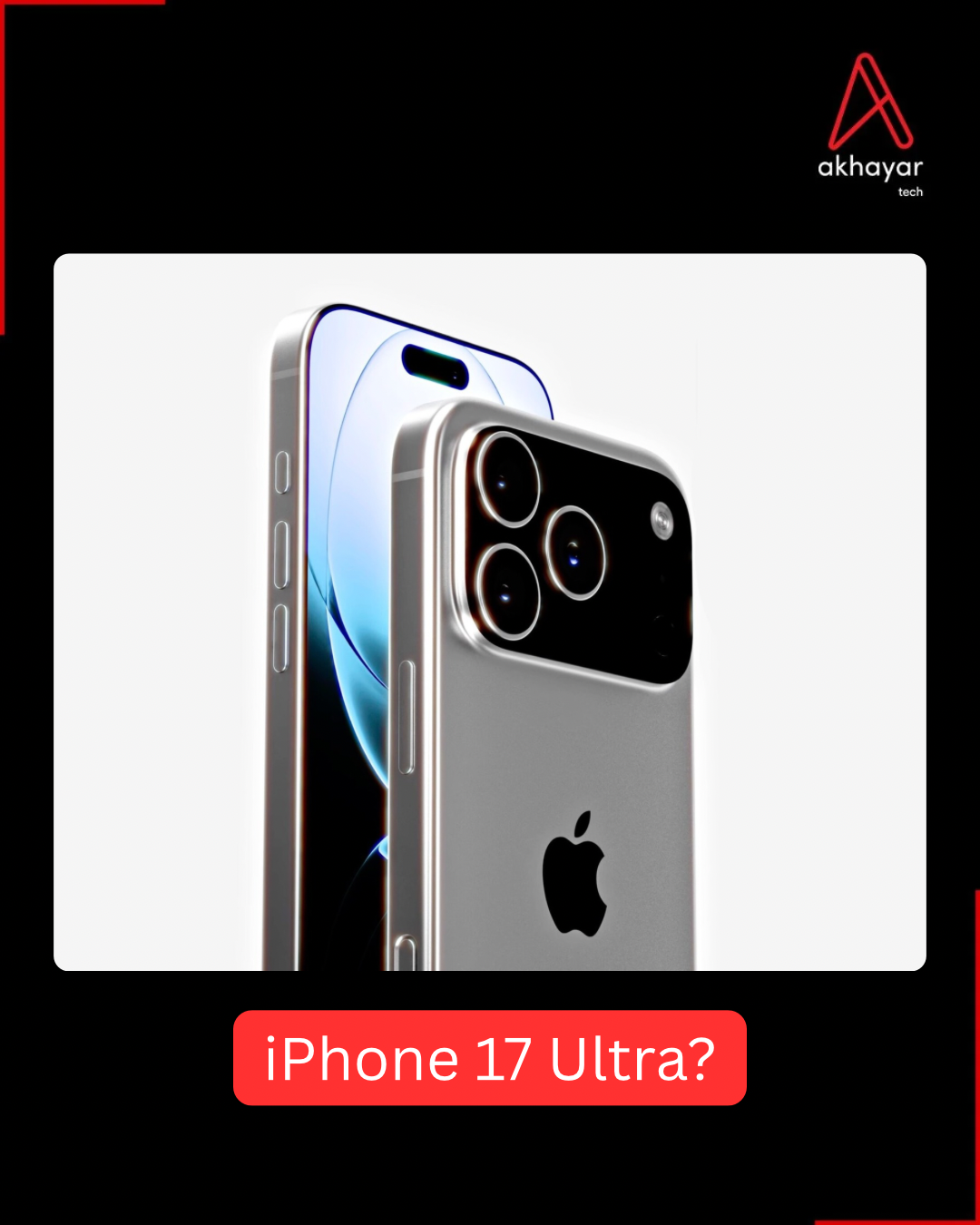 iPhone 17 Ultra?