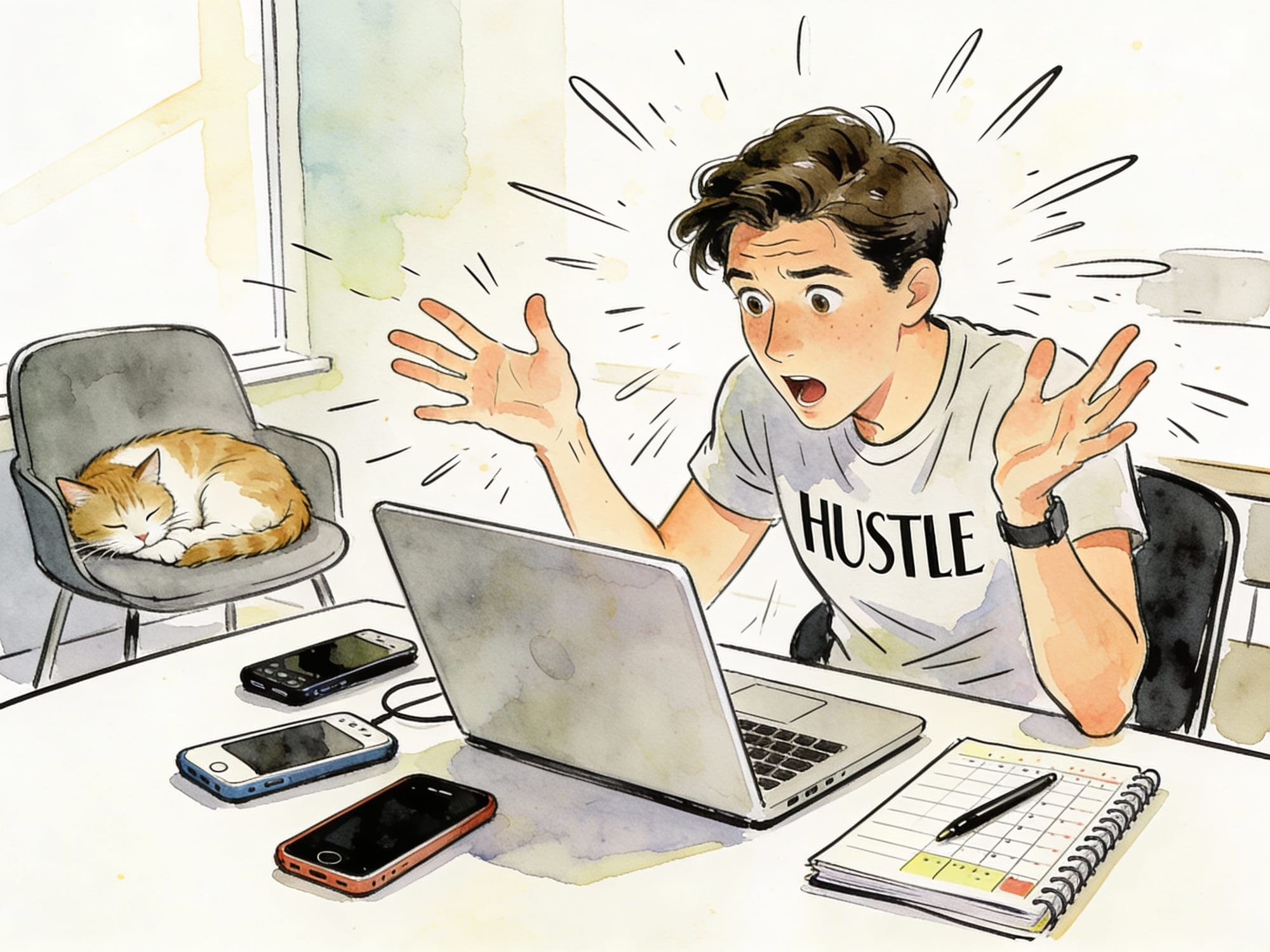 အလုပ်ရှုပ်ခြင်းဟူသော ဂုဏ်ပုဒ် (THE GLORIFICATION OF BUSY)