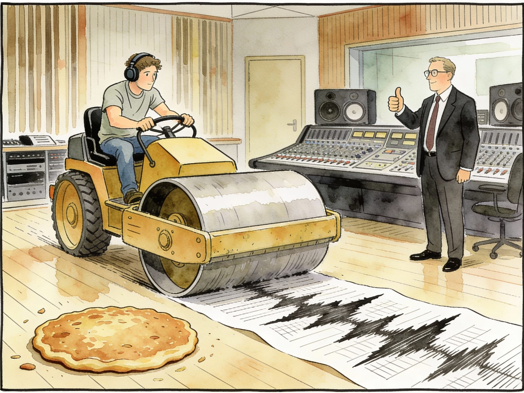 ပြားကပ်သွားသော တေးသွားများ (THE FLATTENING OF THE POP CHART)