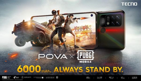 မြန်မာနိုင်ငံတွင် PUBG MOBILE သည် TECNO ၏ ပထမဦးဆုံး တရားဝင်မိတ်ဖက် (Official Partner) ဖြစ်ကြောင်း ကြေညာခြင်း