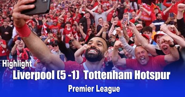 Liverpool (5 -1)  Tottenham Hotspur  Premier League Highlight