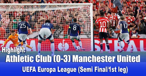 Athletic Club (0-3) Manchester United  UEFA Europa League (Semi Final/1st leg) Highlight